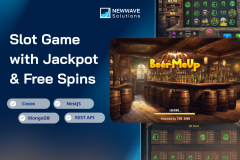 Modern Web Slot Game with Jackpot & Free Spin Features